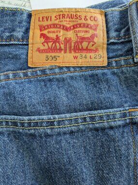 Levi's Men 505  34 x 29